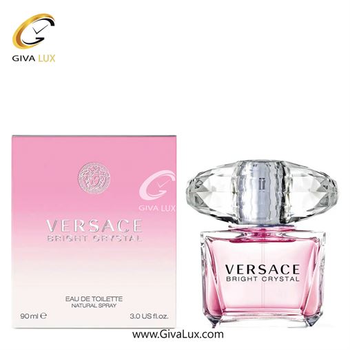  ادو تویلت زنانه ورساچه اورجینال مدل Versace Bright Crystal | برایت کریستال حجم  90 میل